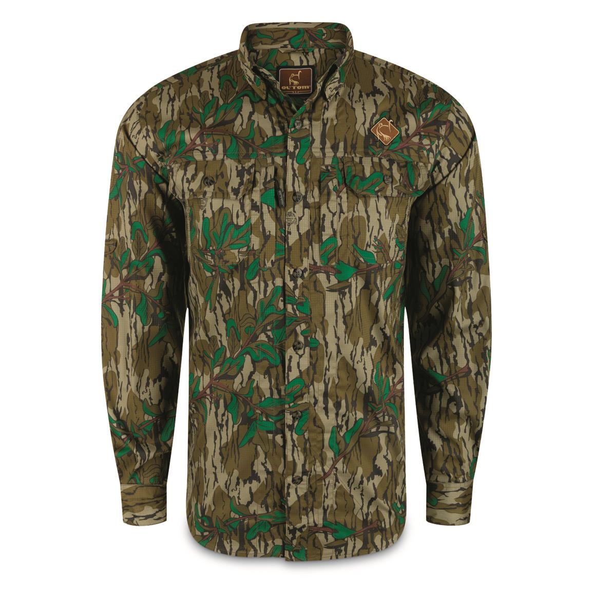 Drake Men's Ol' Tom Wingshooter Trey Long Sleeve Button Down Shirt