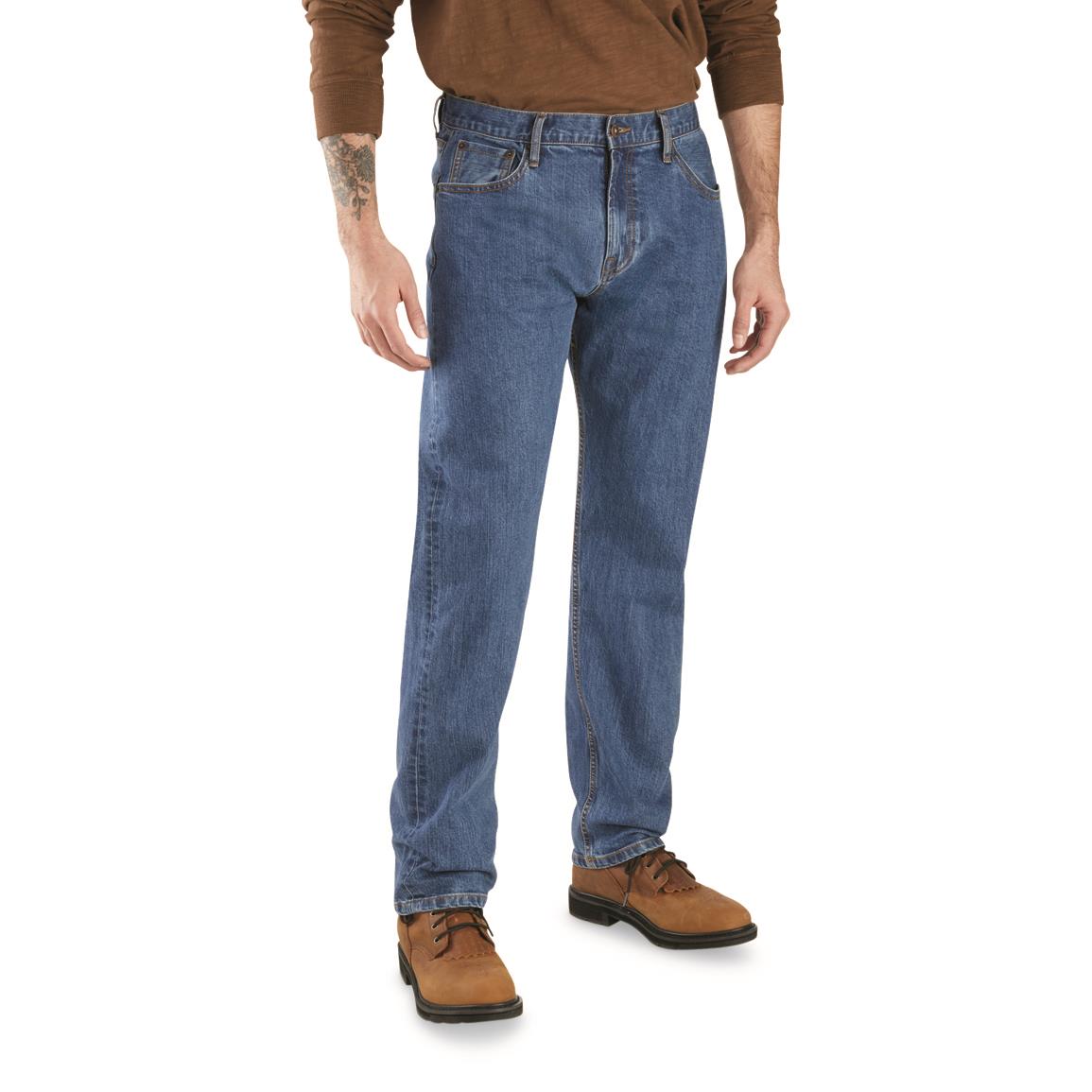 Guide Gear Men's Straight Leg Stretch Jeans