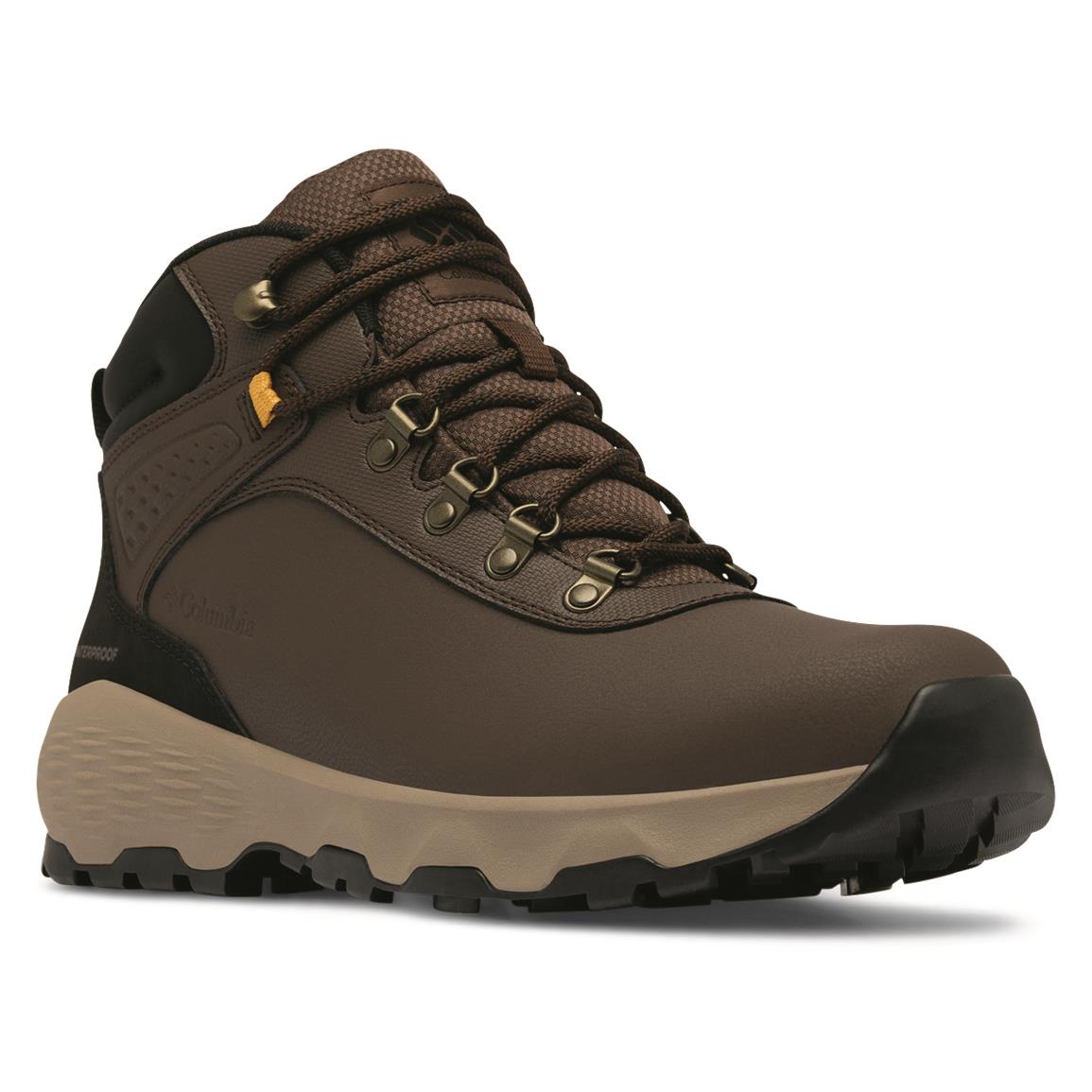 Columbia Men's Newton Wander Leather Hiking Boot - 744501, Hiking Boots ...