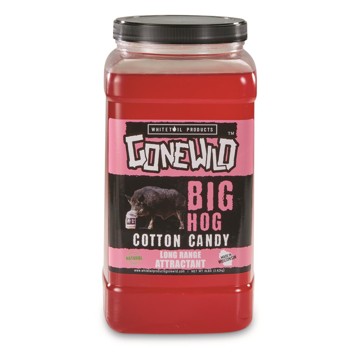 Gone Wild Big Hog Cotton Candy Attractant, 1 gallon - 744647, Mineral ...