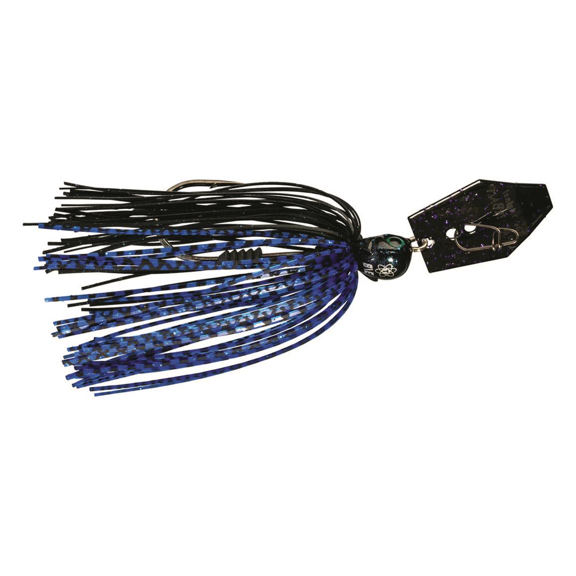 Z-Man Tungsten ChatterBait Elite EVO Jig - Black/Blue - 1/2 oz.