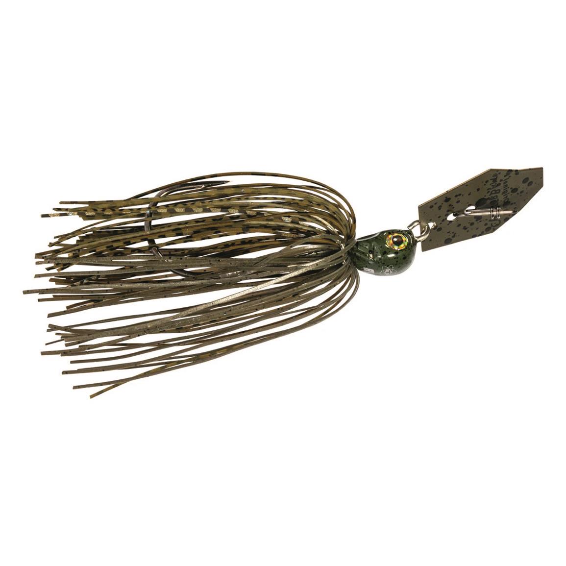 Z-Man Tungsten ChatterBait Elite EVO Jig - Green Pumpkin - 3/8 oz.