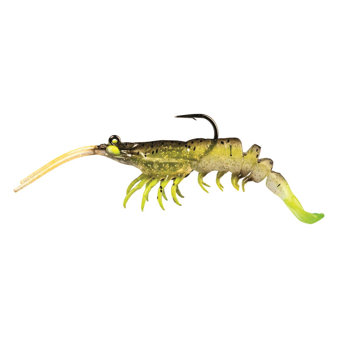 Z-Man PrawnstarZ Live Shrimp Clone Softbaits, 2-Pack, in Fried Chicken | For Fishing | by West Marine