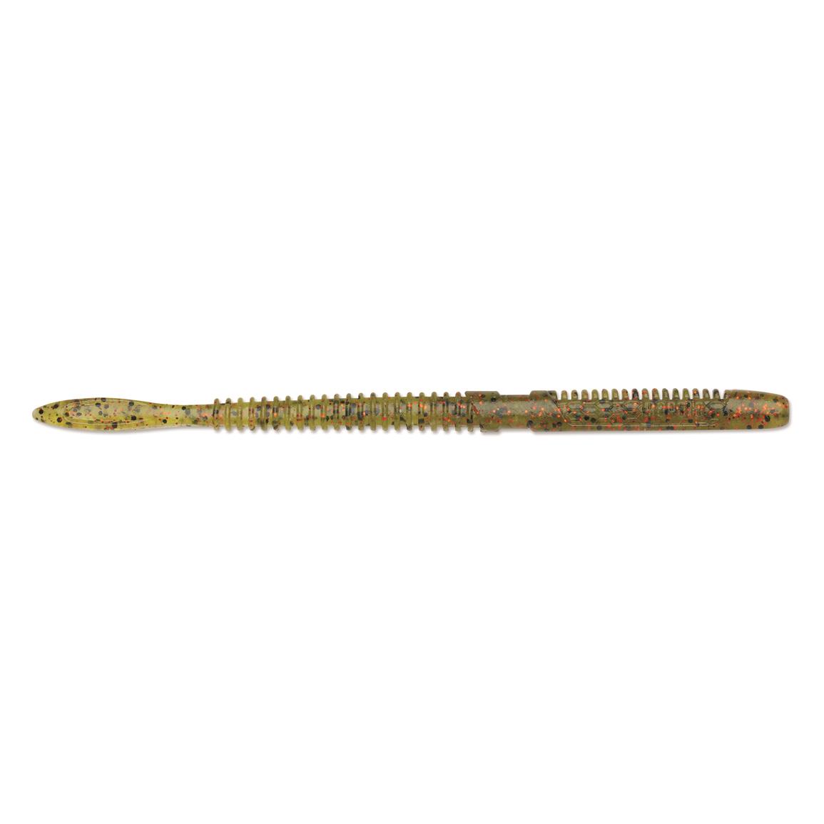 Rapala CrushCity Customs Janitor Worm - Watermelon/Red Flake