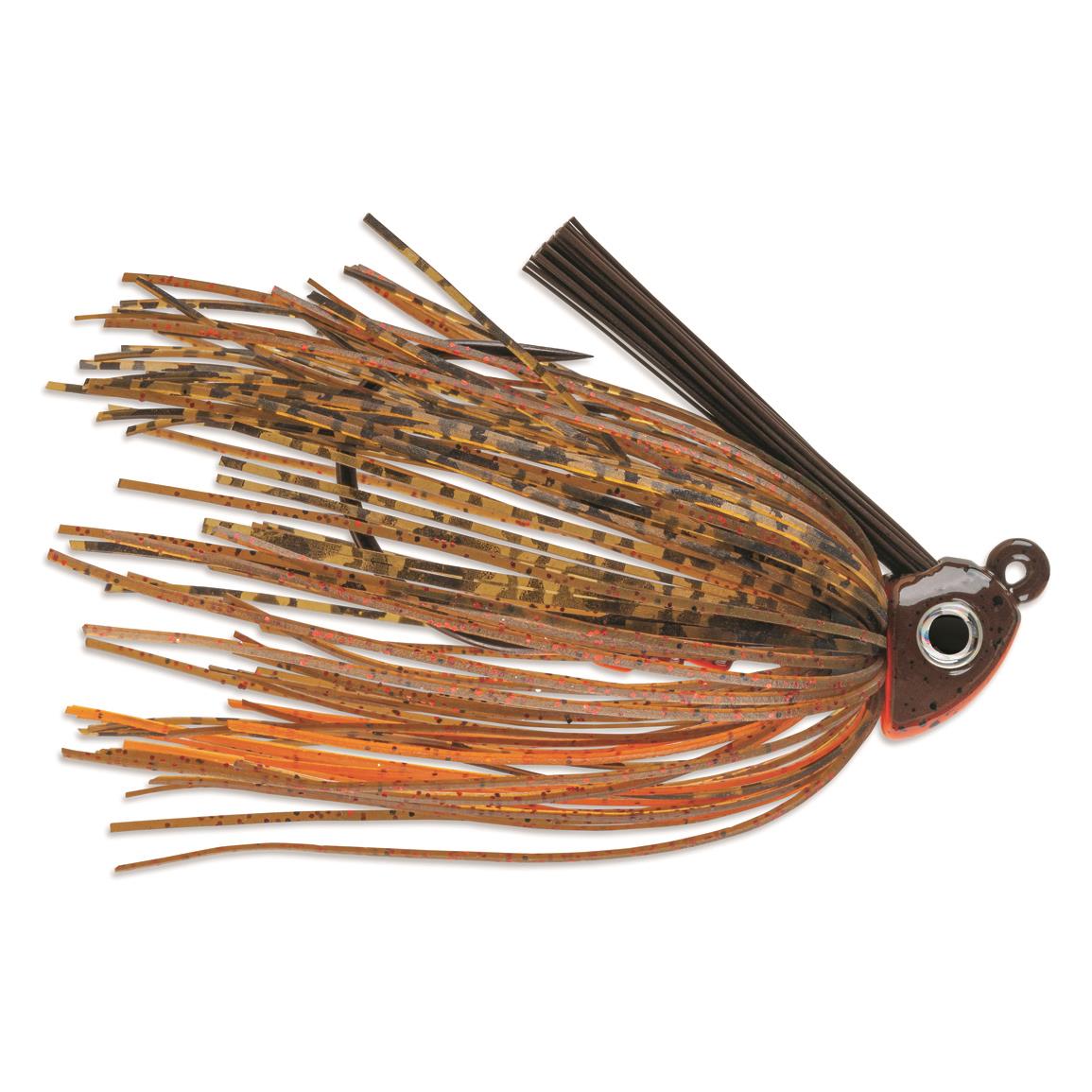 VMC Heavy Duty Swim Jig - Pumpkin Orange - 3/8 oz.