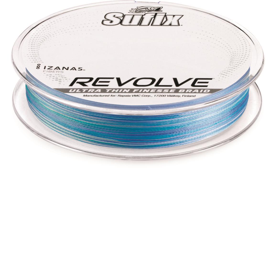 Sufix Revolve Finesse Braid Fishing Line - Coastal Camo - 8 lb. test