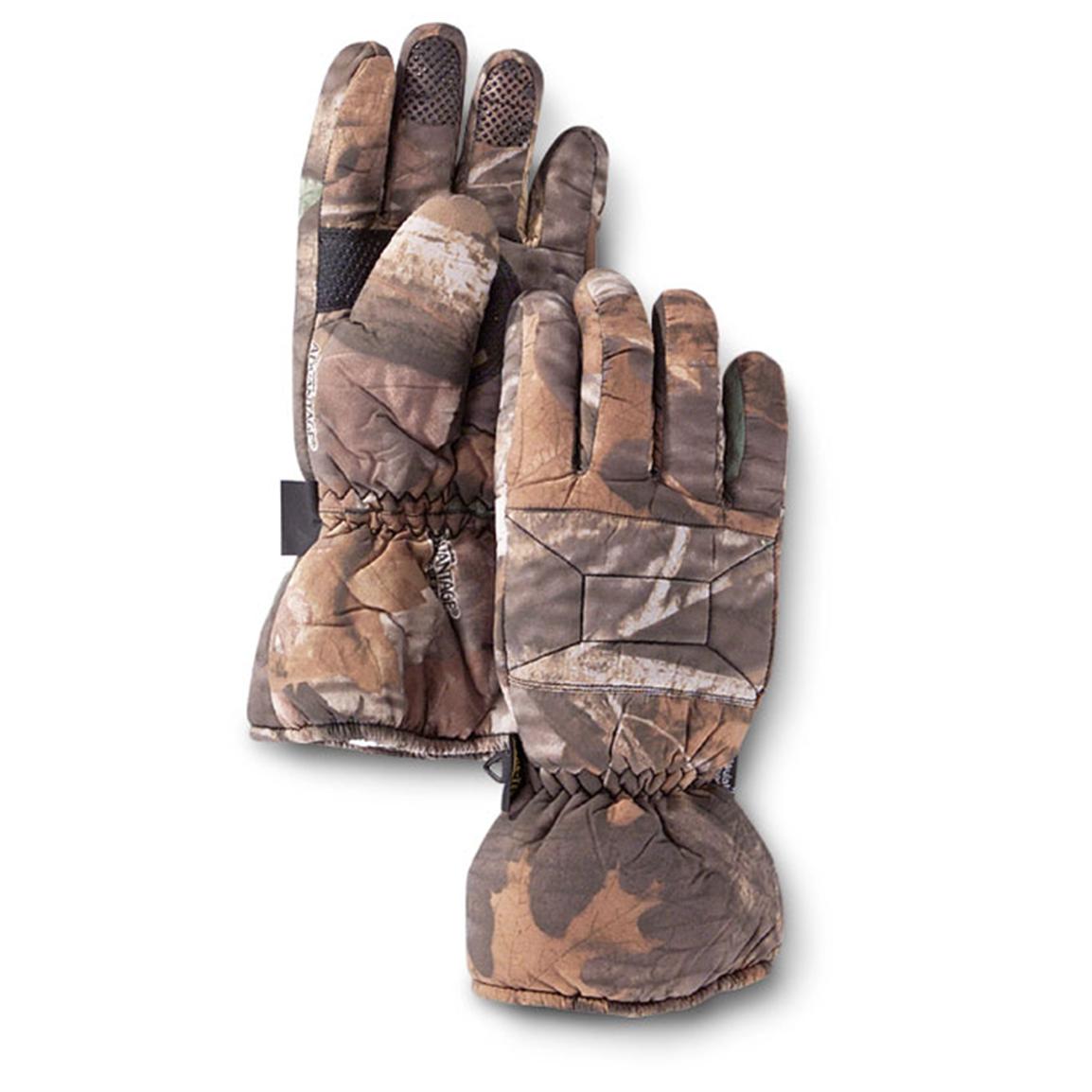 Guide Gear Men's Insulated Guide Dry Snowmobile Gloves 83521, Gloves