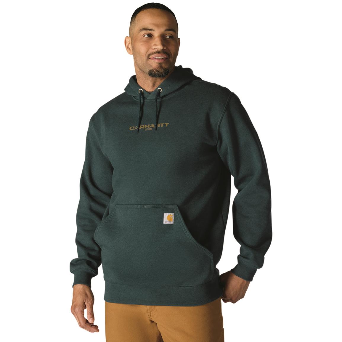Carhartt Rain Defender® Loose Fit Midweight 1889 Graphic Sweatshirt Hoodie