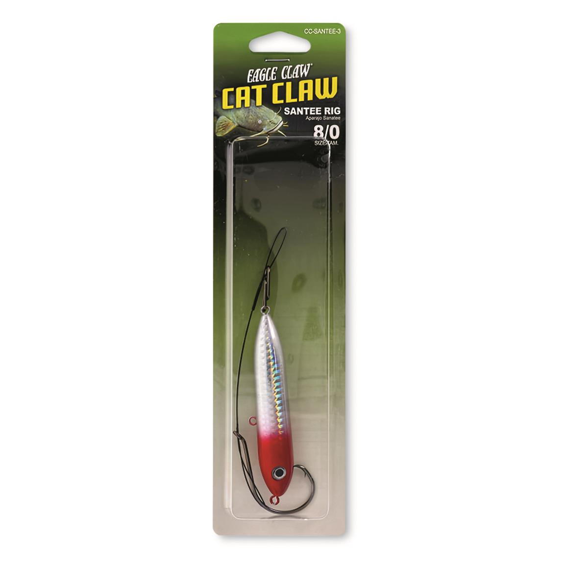 Eagle Claw Cat Claw Santee Rig with Quicklink Snap