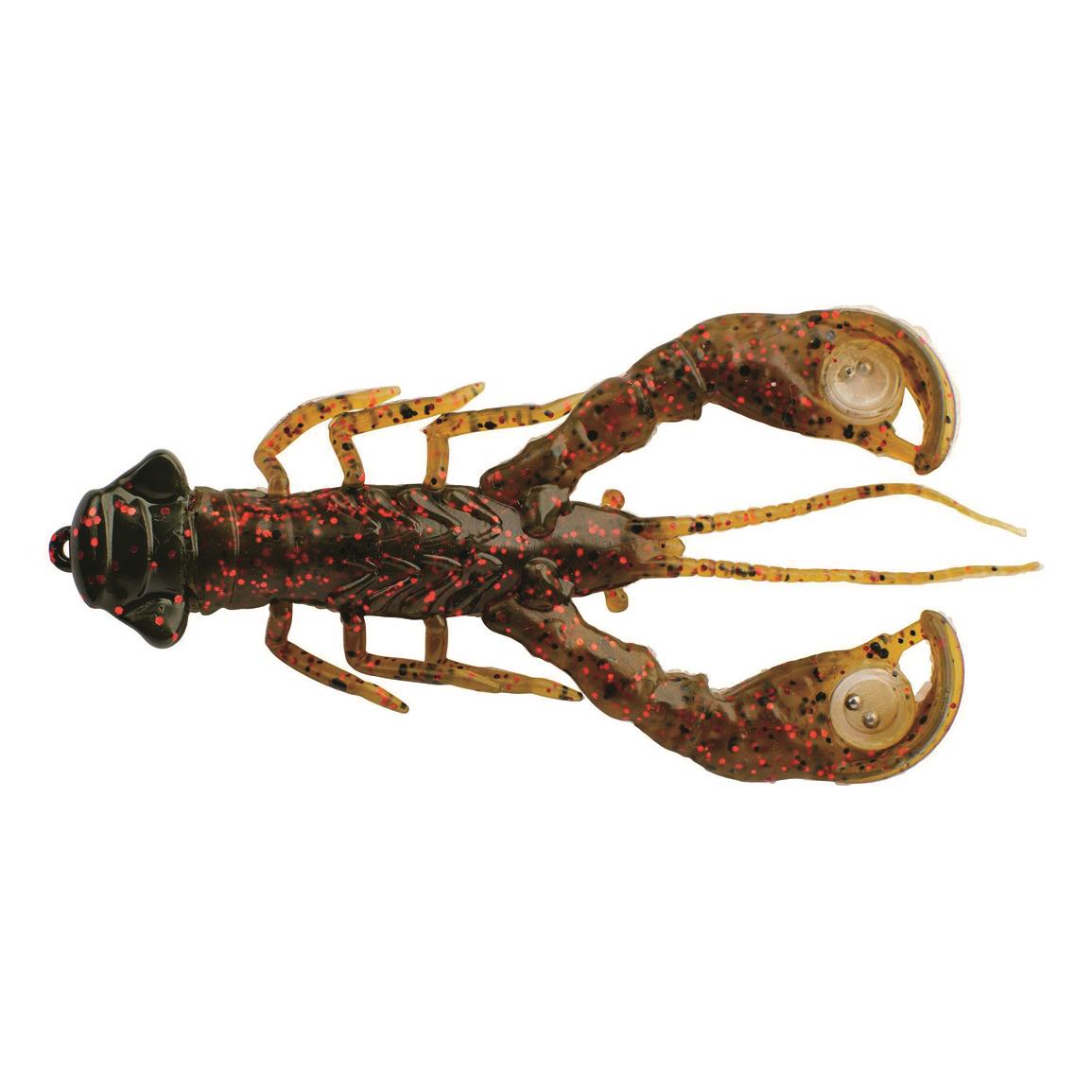 Berkley PowerBait Clatter Craw - Watermelon/Red Flake