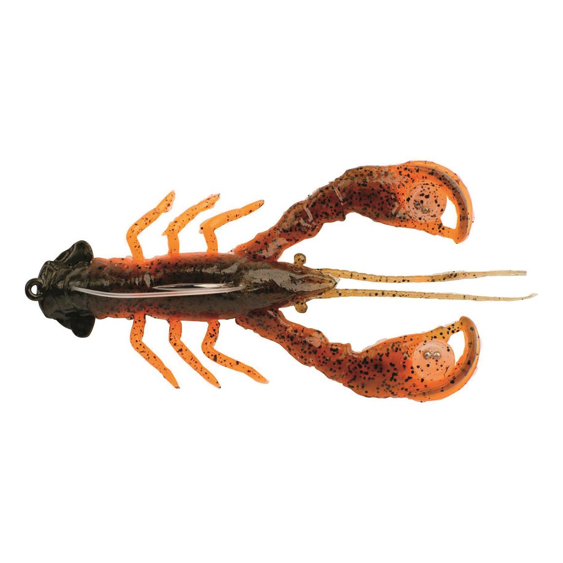 Berkley PowerBait Clatter Craw - Green Pumpkin/Orange