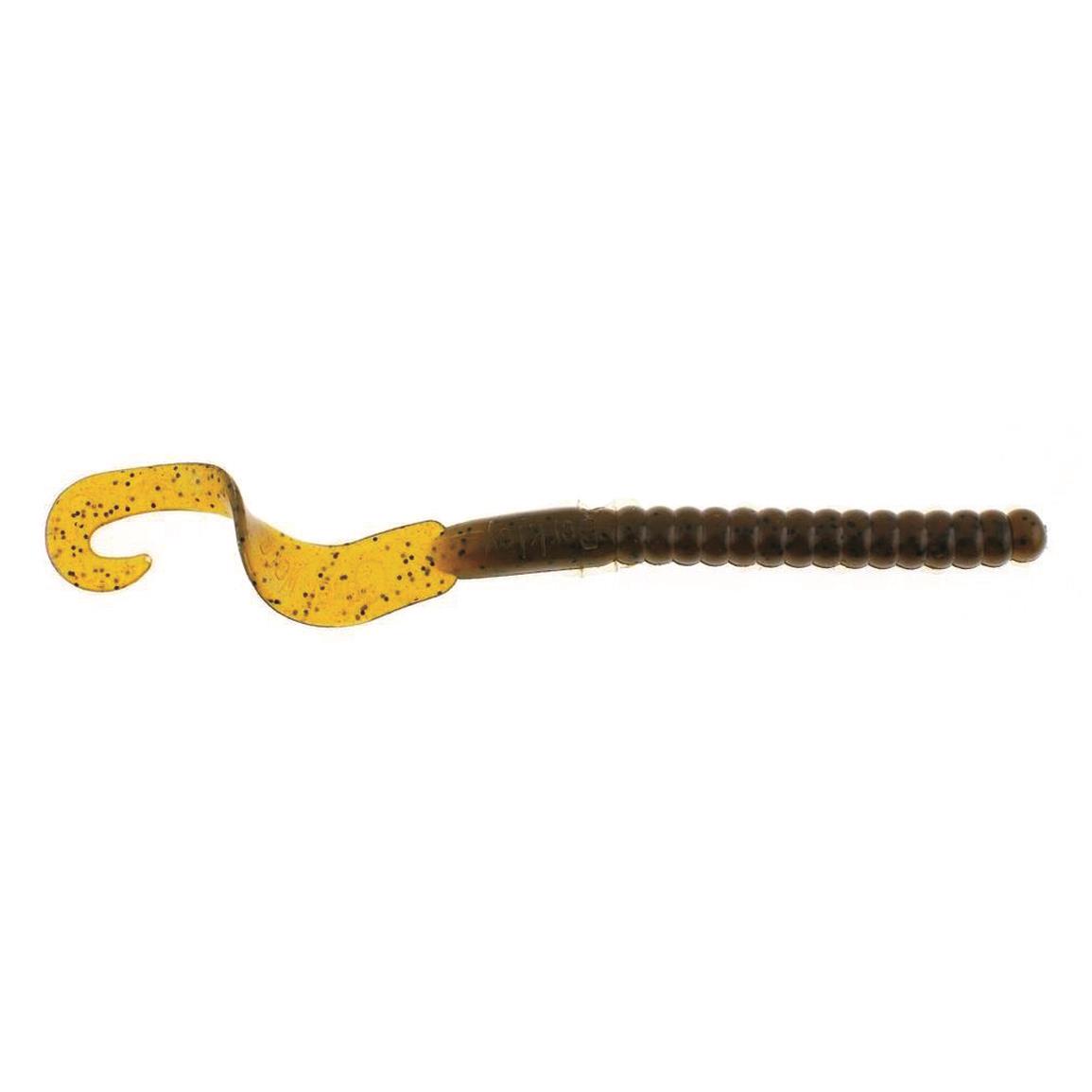 Berkley PowerBait Power Worms - 7' - 13 Pack - Green Pumpkin