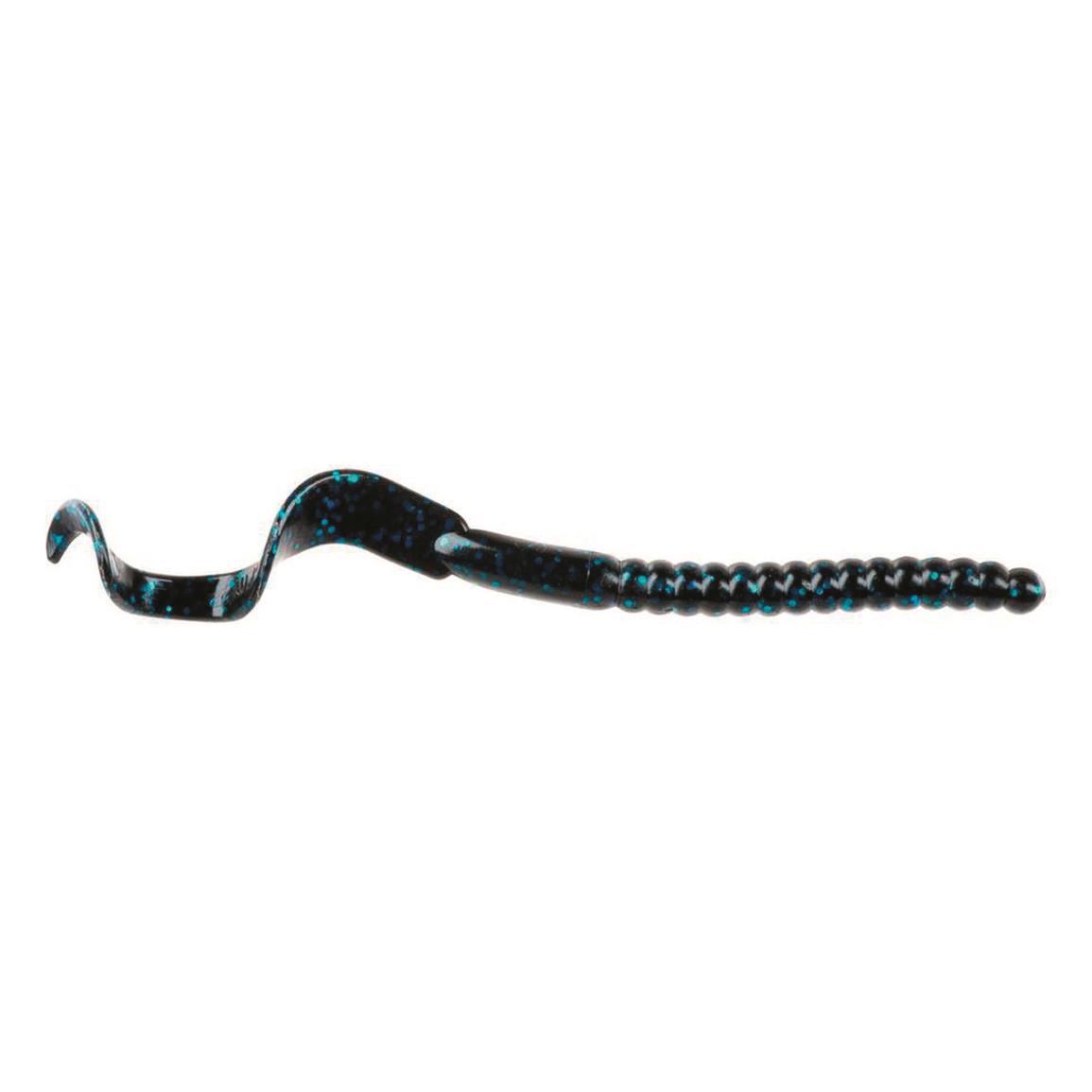 Berkley PowerBait Power Worms - 7' - 13 Pack - Black Blue Fleck