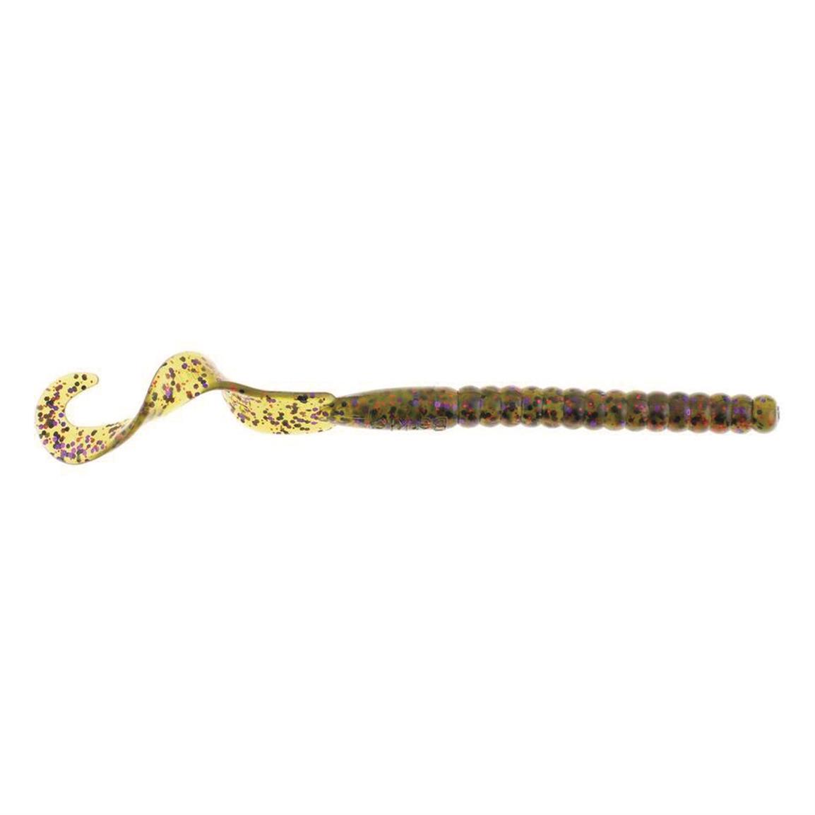 Berkley PowerBait Power Worms - 7' - 13 Pack - Watermelon/Purple Red Fleck