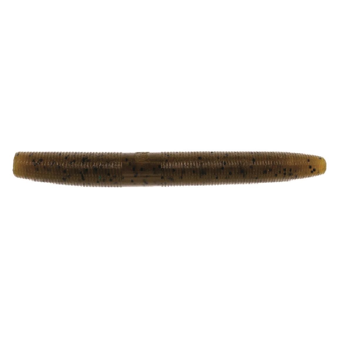 Gary Yamamoto Fat Senko Soft Bait, Green Pumpkin/Black