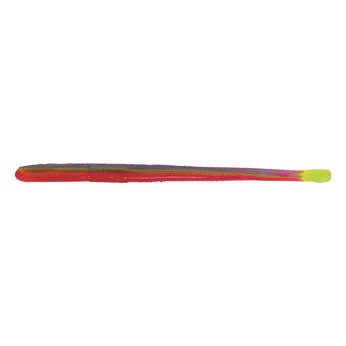 Roboworm Straight Tail Worm Soft Bait, Morning Dawn Chartreuse