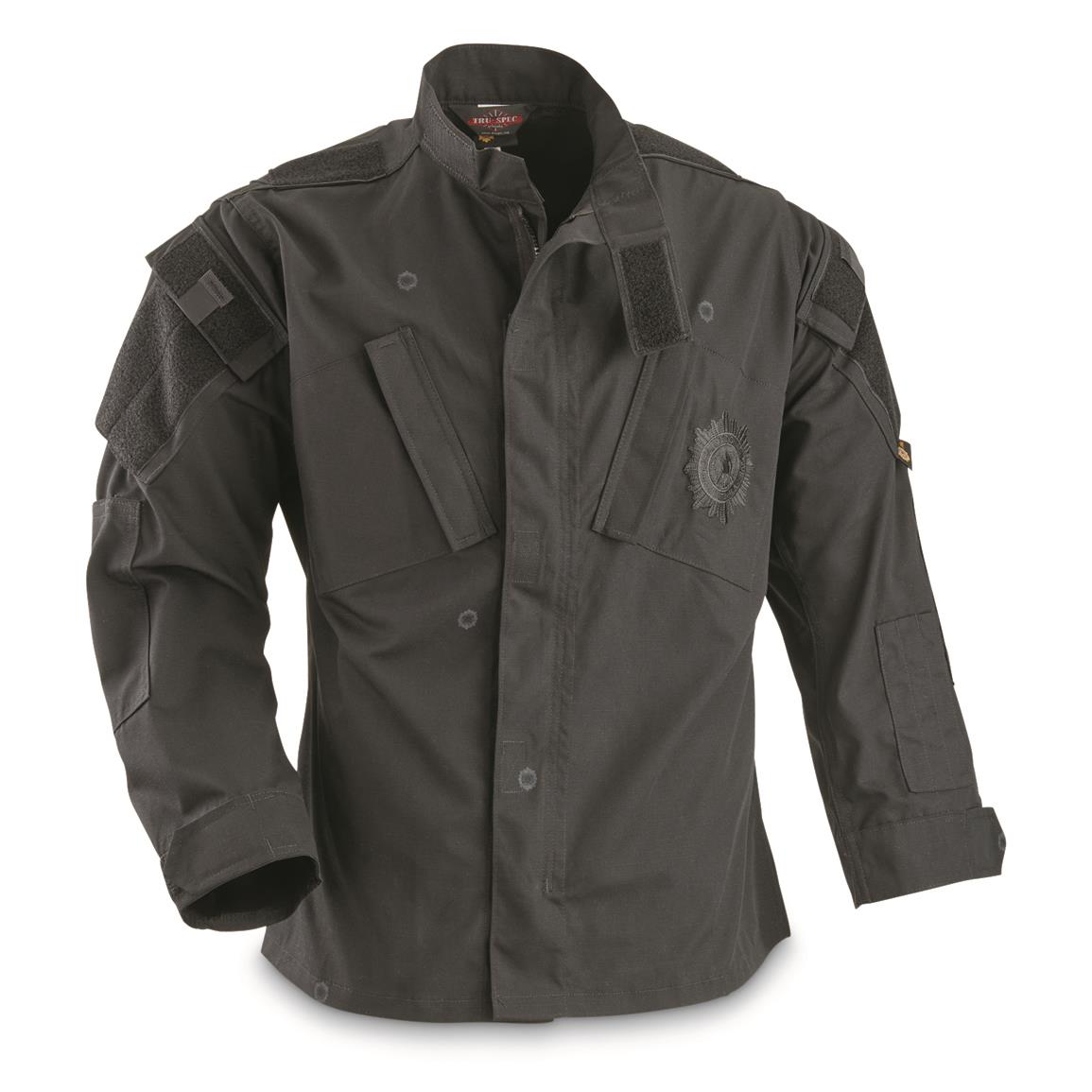 ジャケット・アウター US Military Black BDU Jacket Size M MILITARY-SURPLUS-US-BDU-Jacket