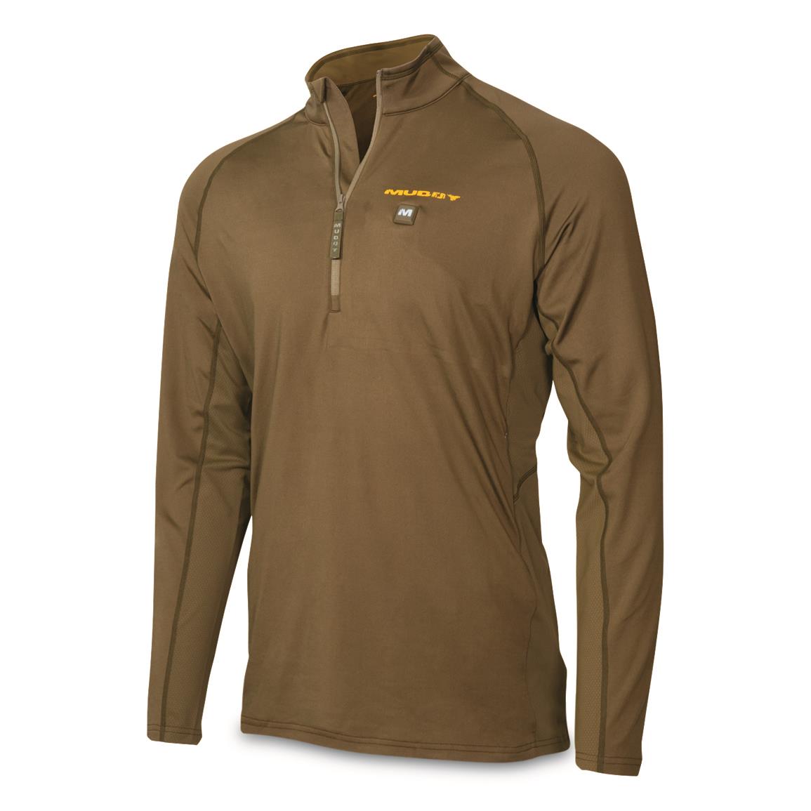 Muddy Nucleus Heated Quarter Zip | Sportsman's Guide