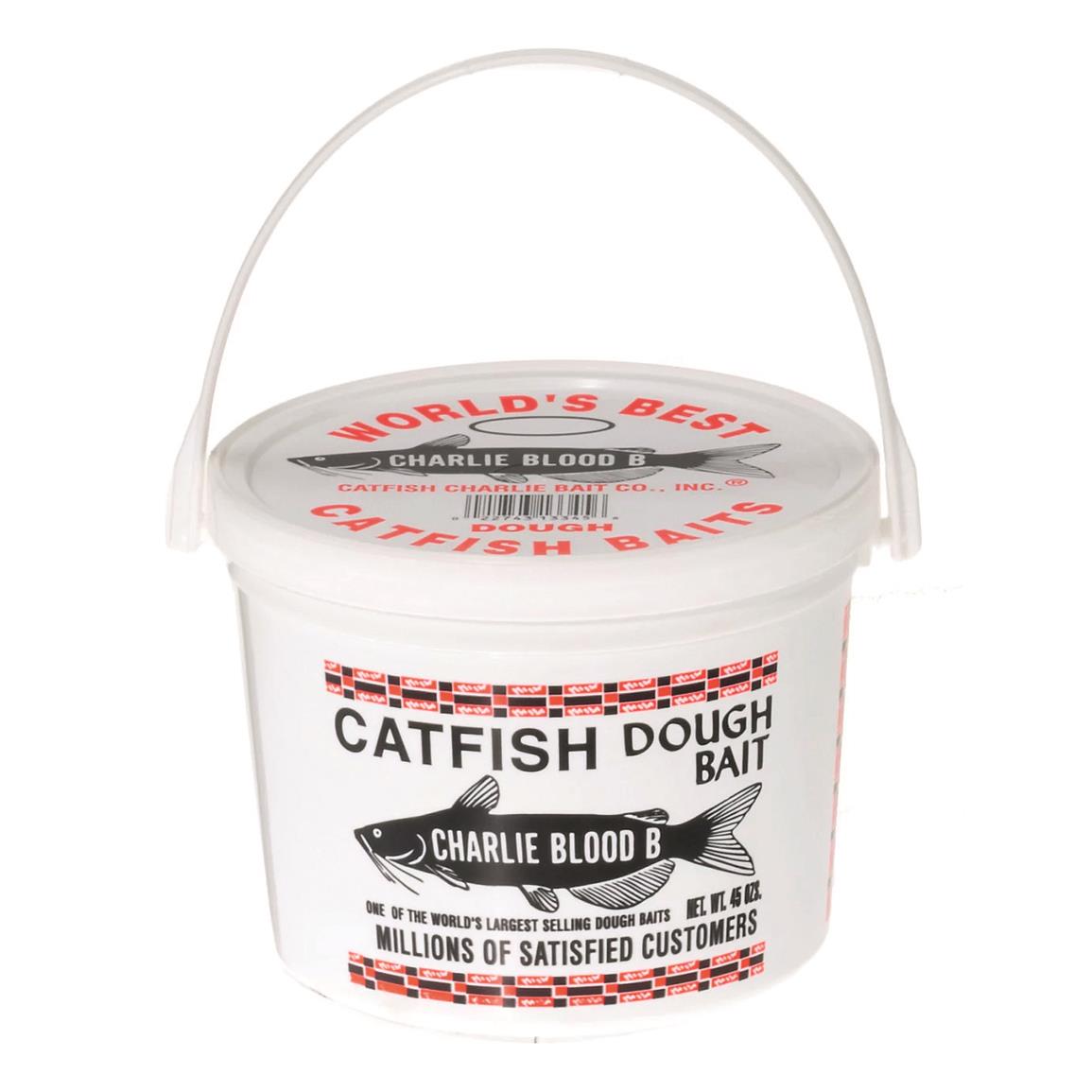 Catfish Charlie Blood B Catfish Dough Bait, 45 oz.