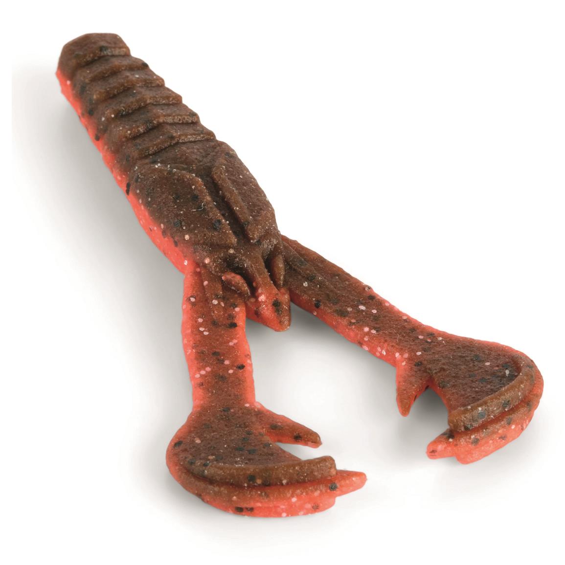 Berkley PowerBait MaxScent Crud Craw - Fire Craw - 4'
