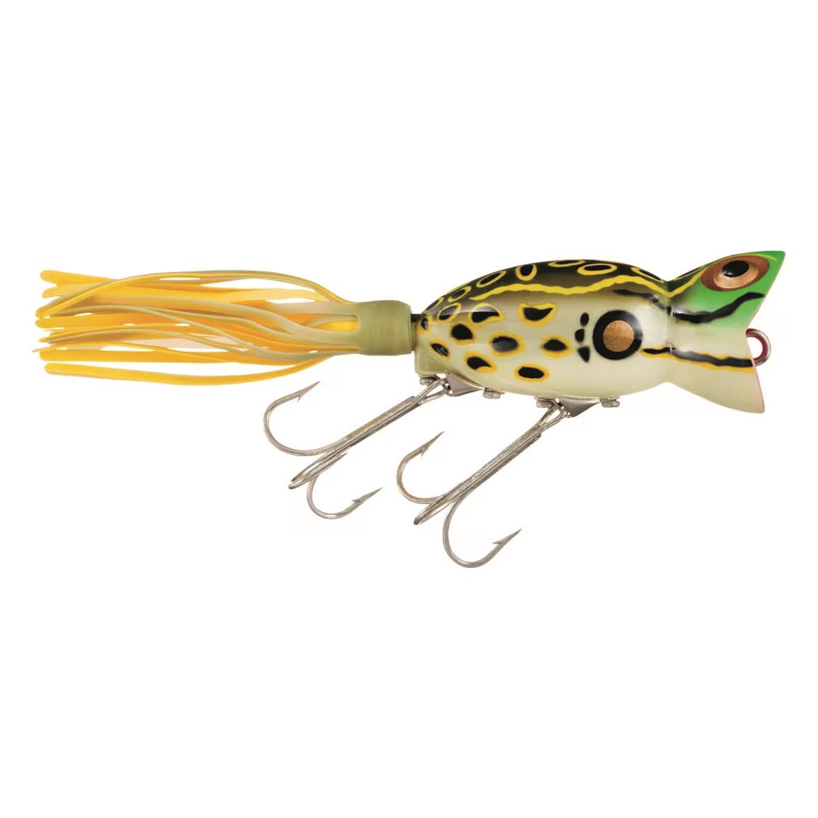 Arbogast Hula Popper - 2' - Cricket Frog