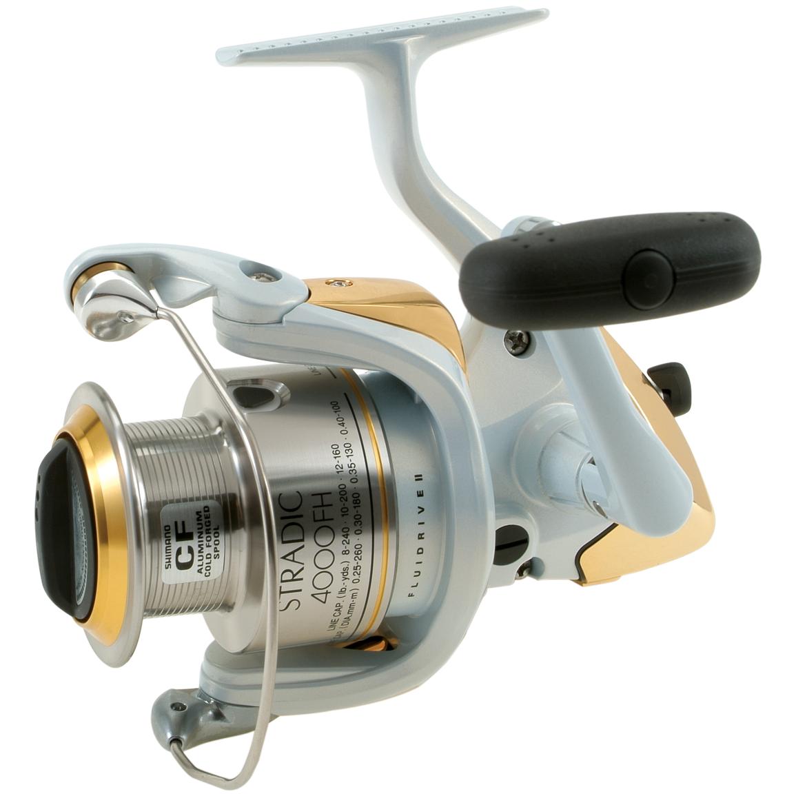 Shimano Stradic 5000fh Spinning Fishing Reel White Fluidrive II for sale online 