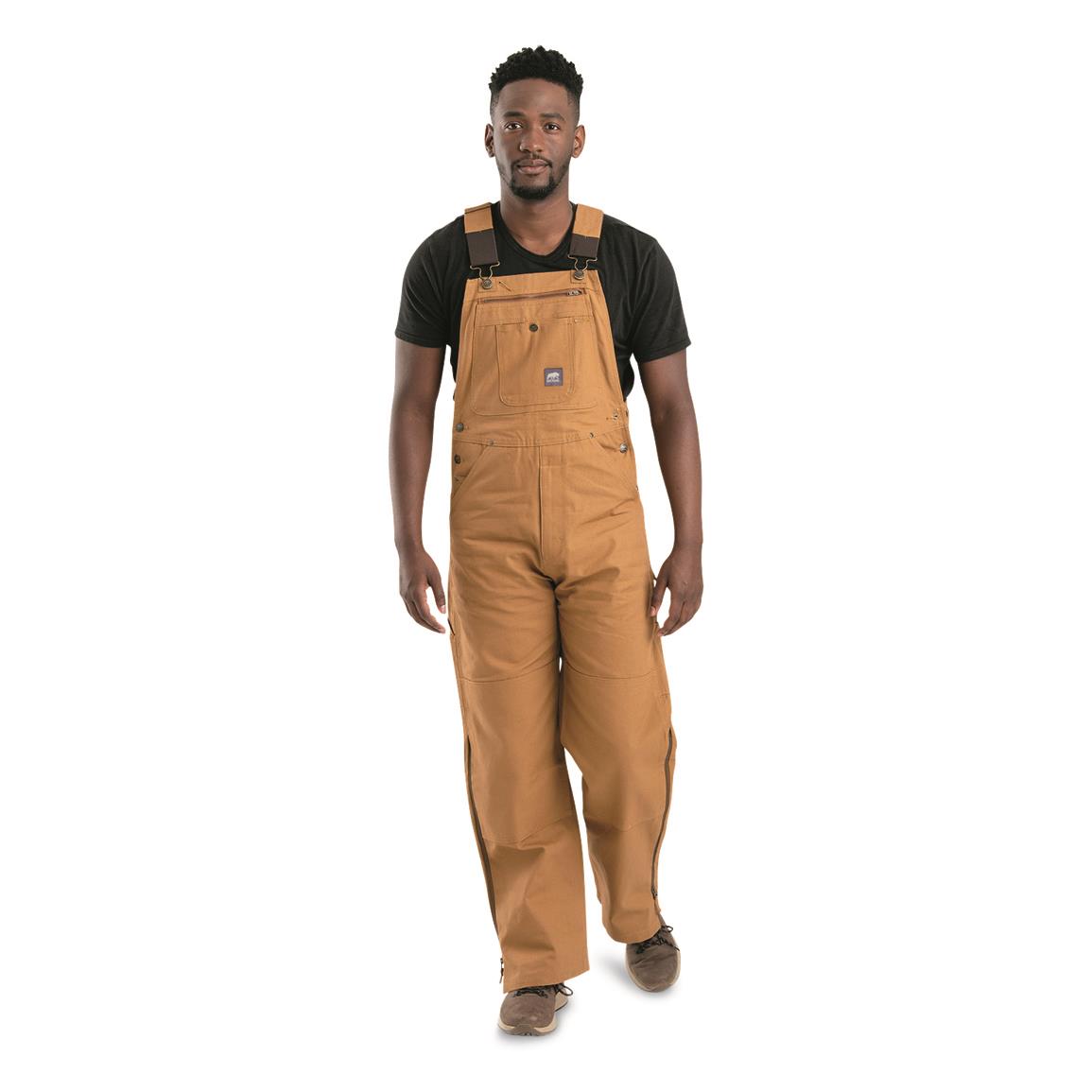 Berne Men's Original Unlined Duck Bib Overalls