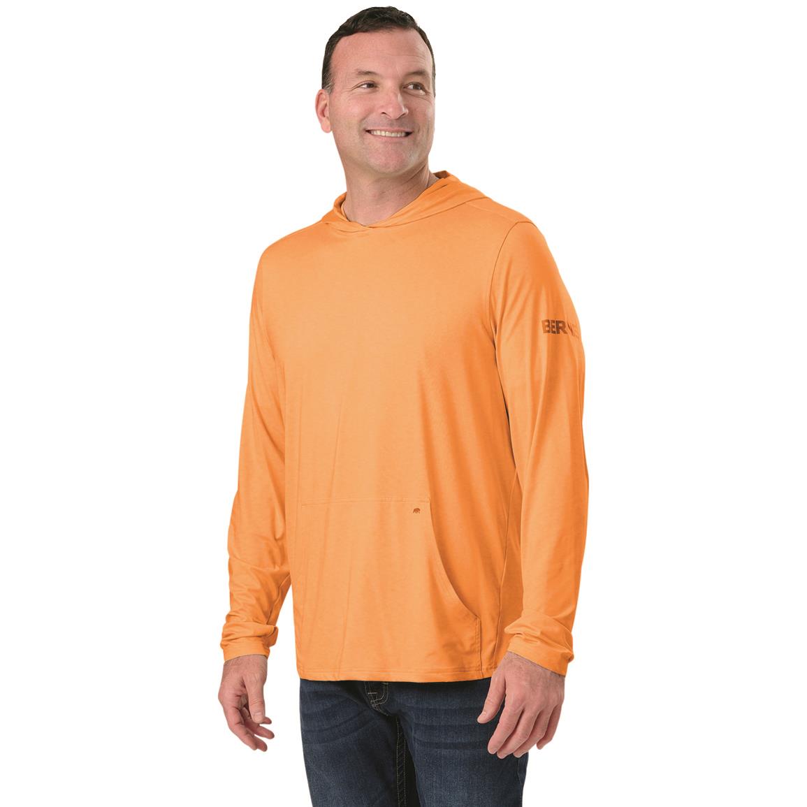 Berne Long Sleeve Hooded UPF Sun Shirt