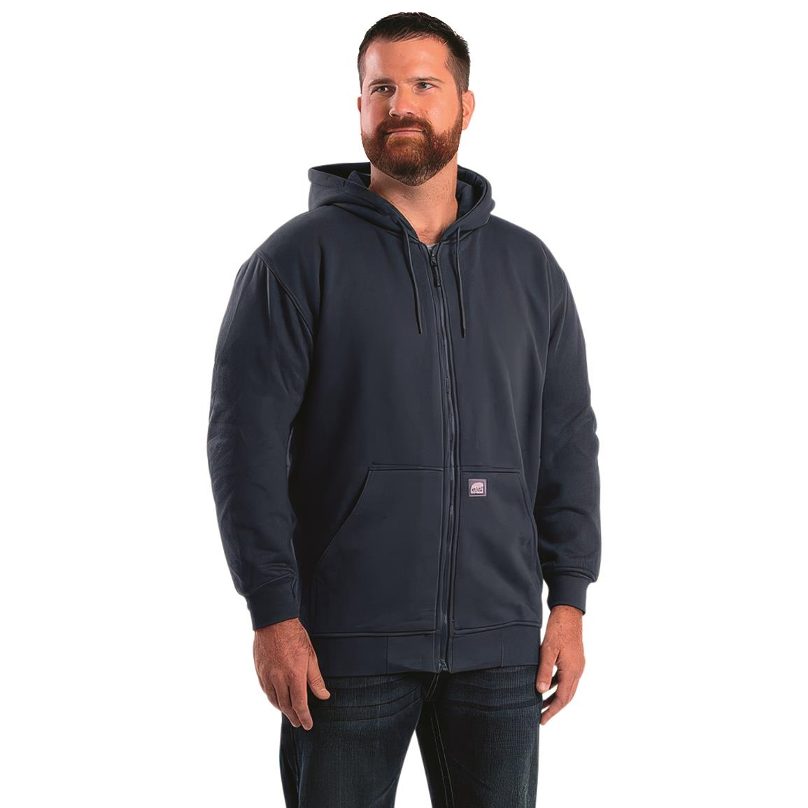 Berne Heritage Thermal Lined Full Zip Hooded Sweatshirt