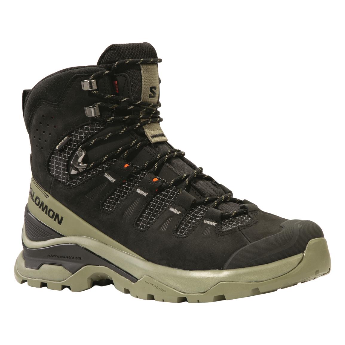 Salomon Men's Quest 4 GTX Waterproof Hiking Boots, GORE-TEX
