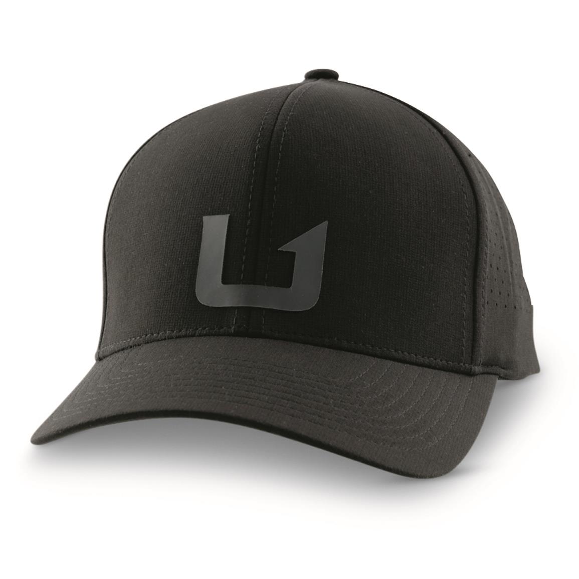HUK Barb U 110 Performance Snapback, Black, 1 (H3000569-001-1)