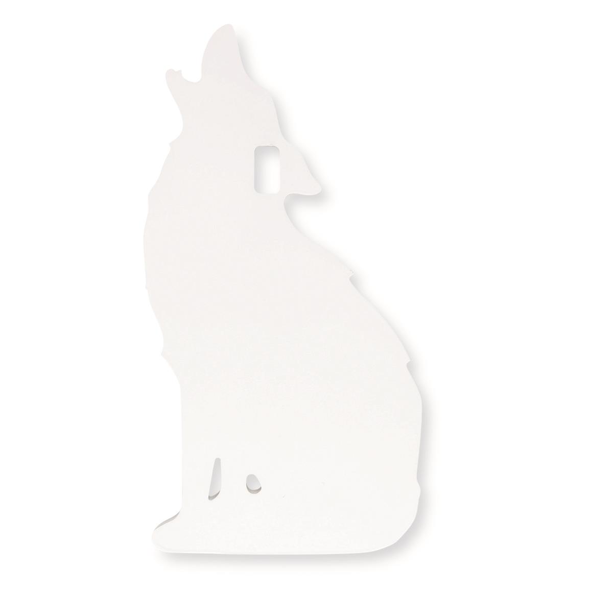 Birchwood Casey AR500 3/8" Silhouette, 1 Hole