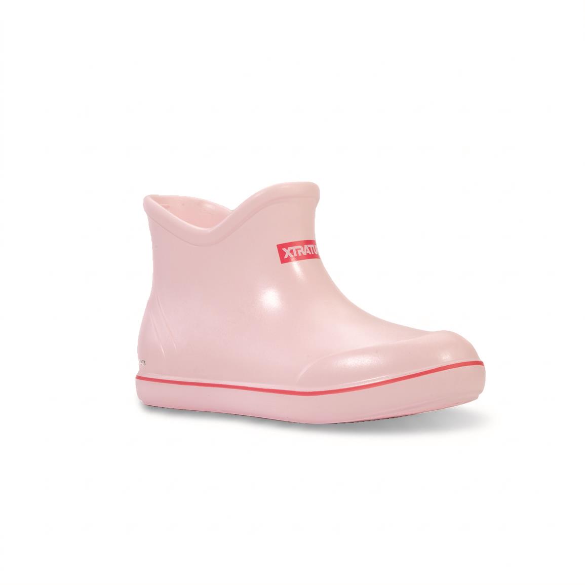 Xtratuf Kids' Tufs Ankle Deck Boots, in Bubble Gum, Size 2 | by West Marine