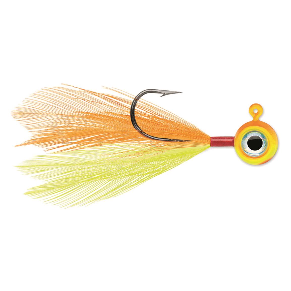 VMC Moon Fly Jig - 1/16 oz. - Chartreuse Orange