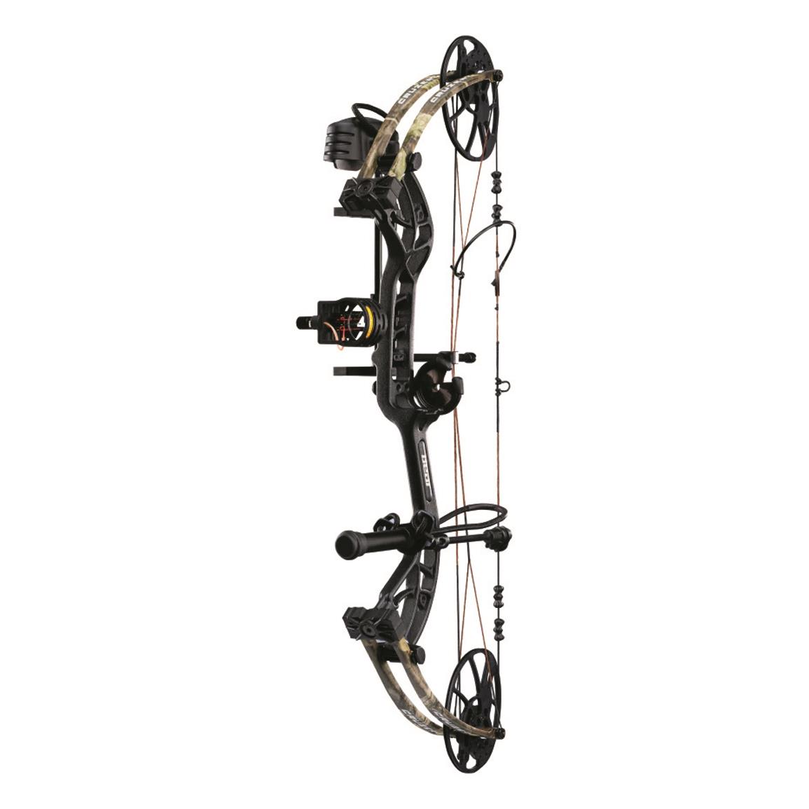 Bear Archery Bear Cruzer G4 RTH RH70 Black/Mossy Oak Roots Bow AV54A210R7R