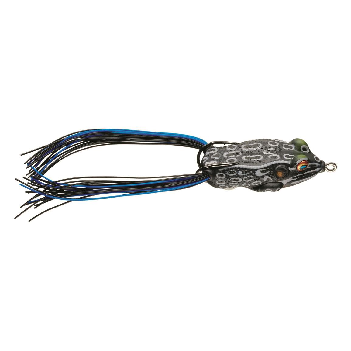 LIVETARGET Hollow-Body Frog - Black/Black - 2″