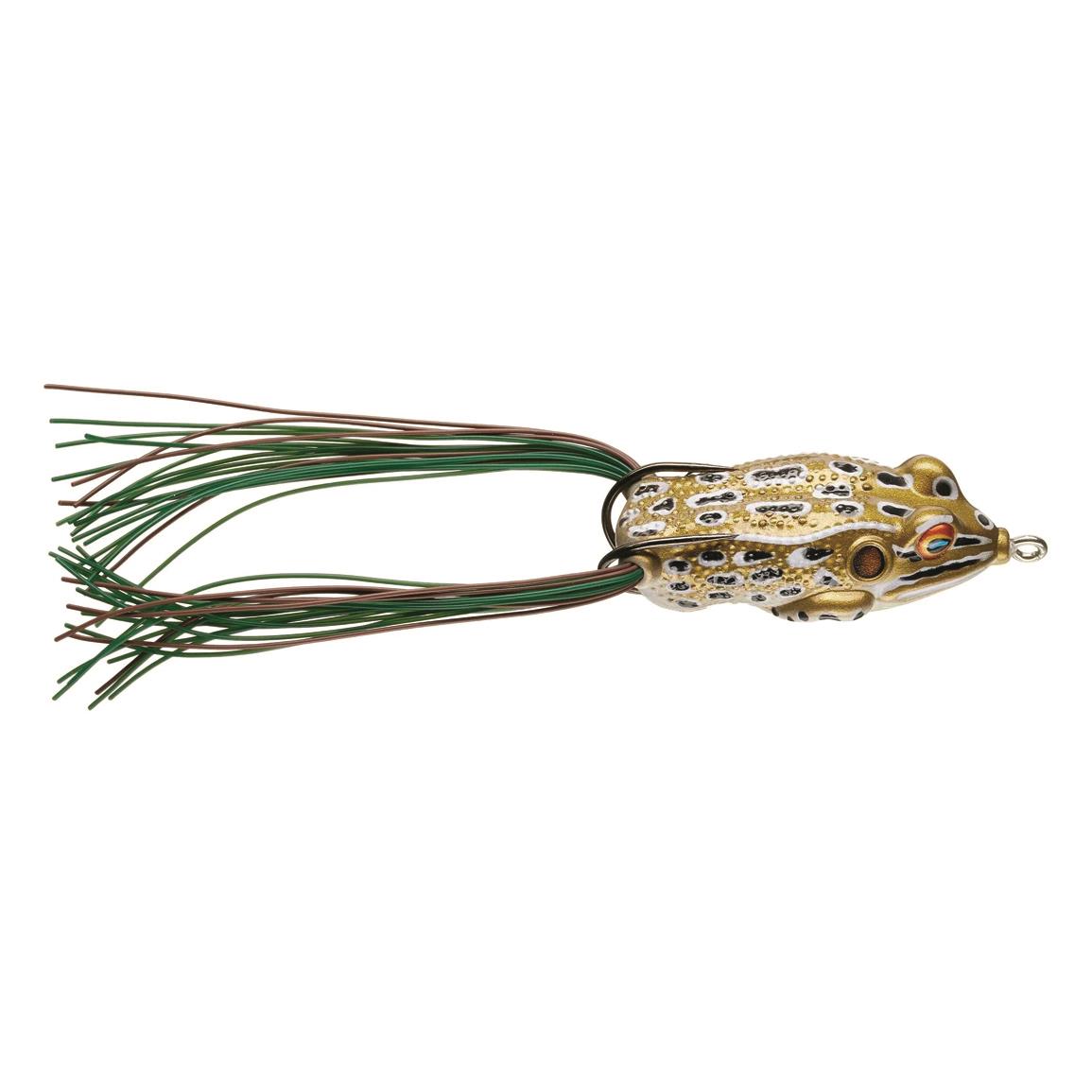 LIVETARGET Hollow-Body Frog - Yellow/Chameleon - 2″