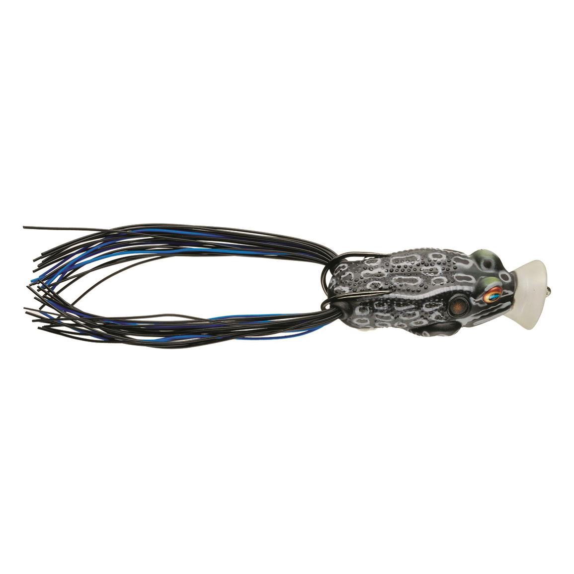 LIVETARGET Hollow-Body Popping Frog - Black/Black