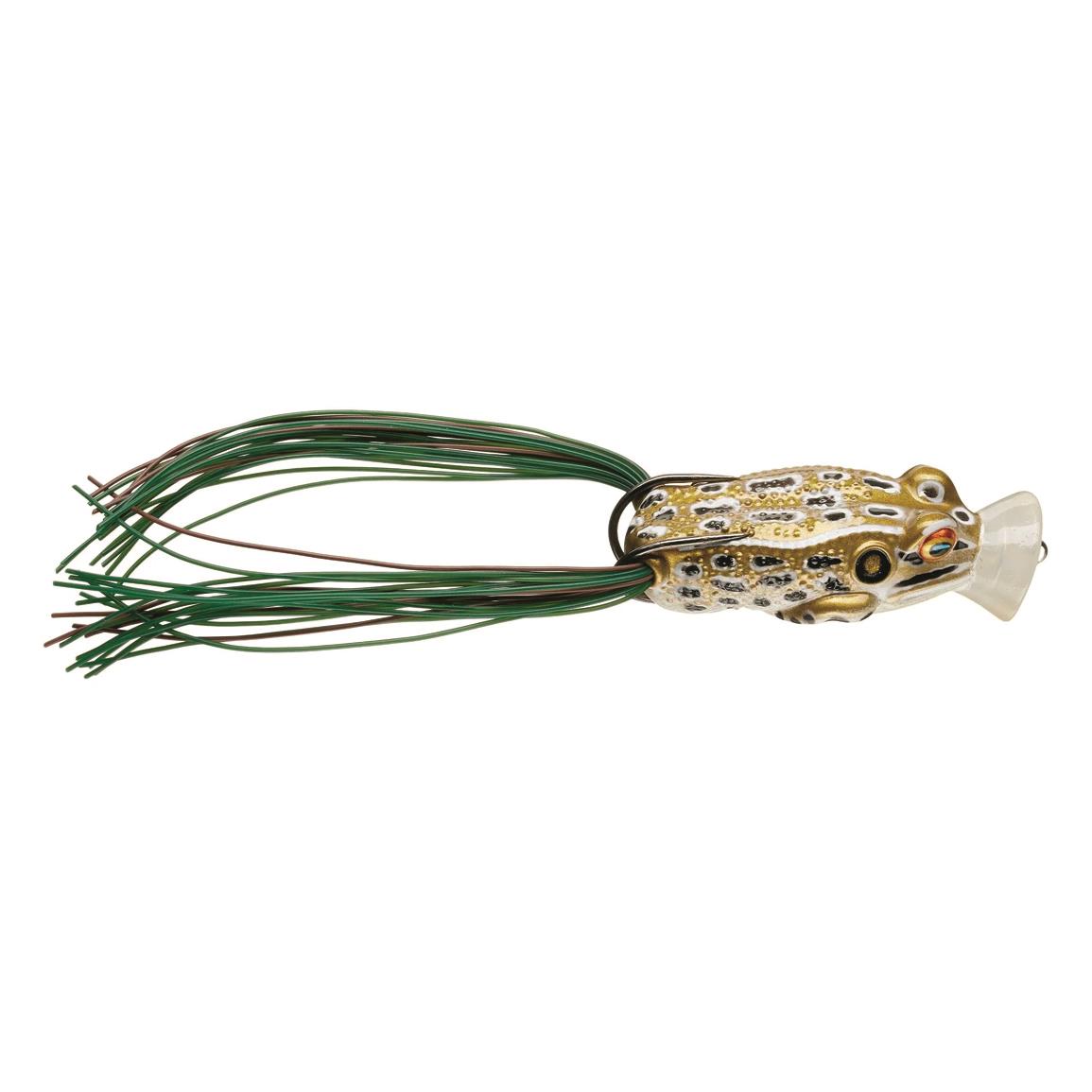 LIVETARGET Hollow-Body Popping Frog - Yellow/Chameleon
