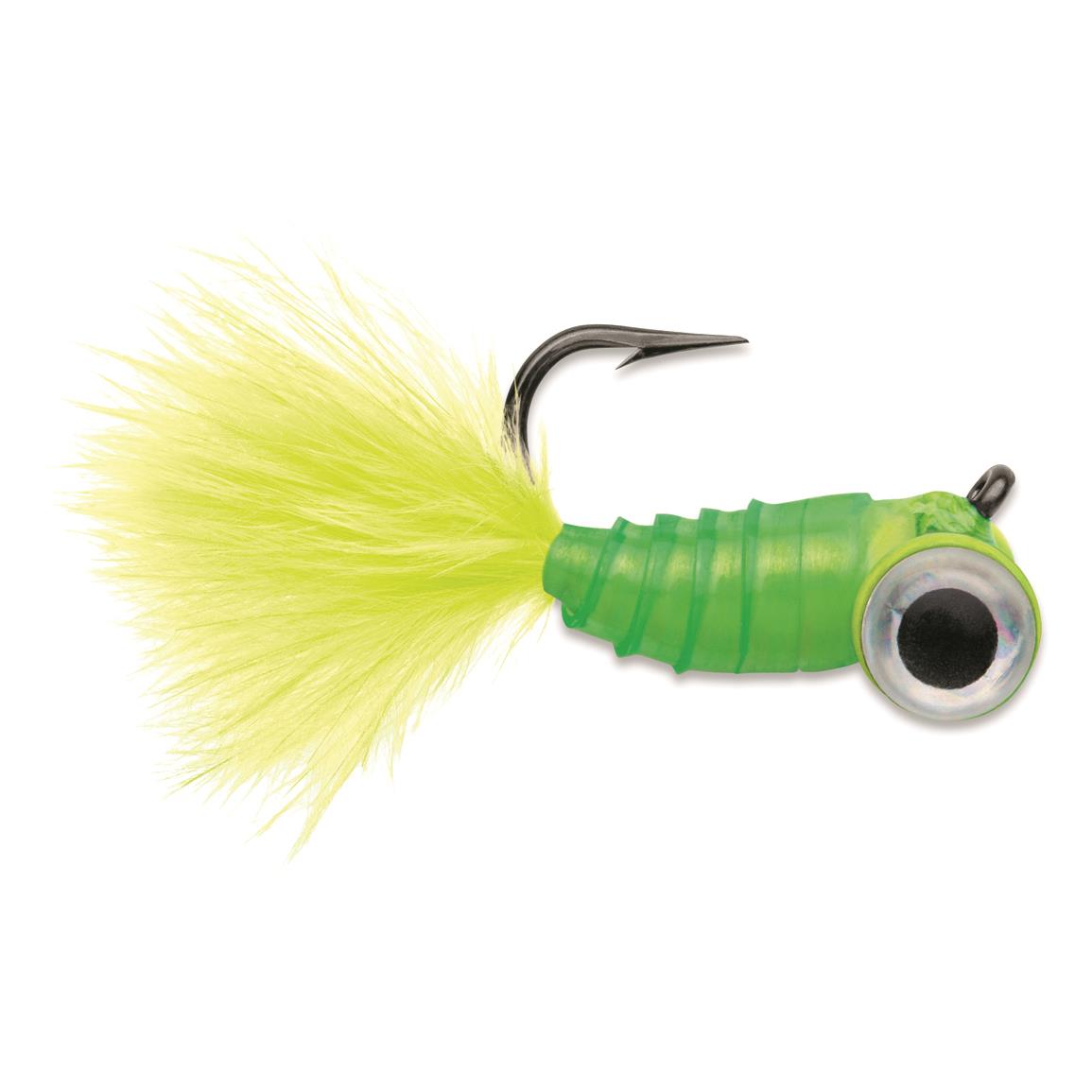 VMC Tungsten Gym Jig 1/32 Lure, Chartreuse