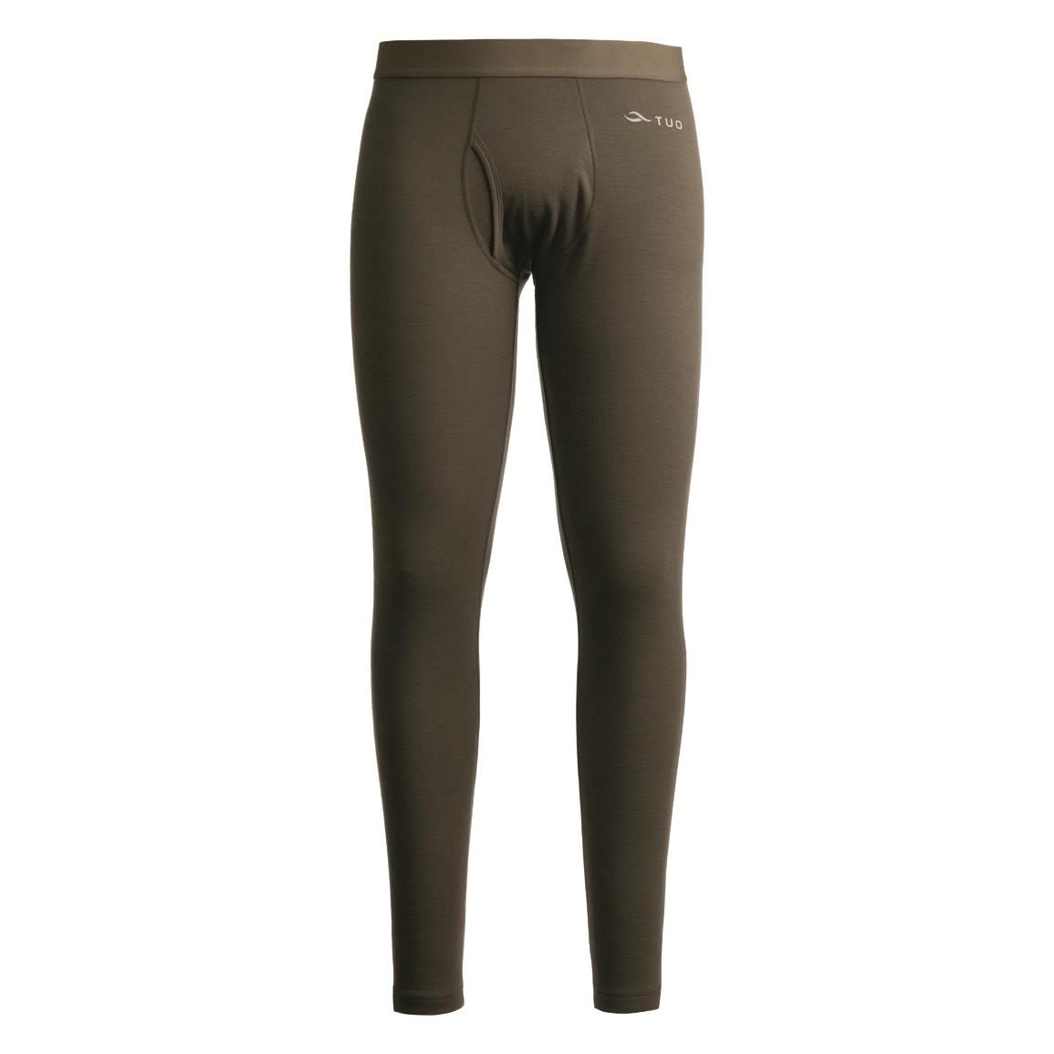 TUO Kinetic Merino 250 Base-Layer Bottoms for Men - Deadfall