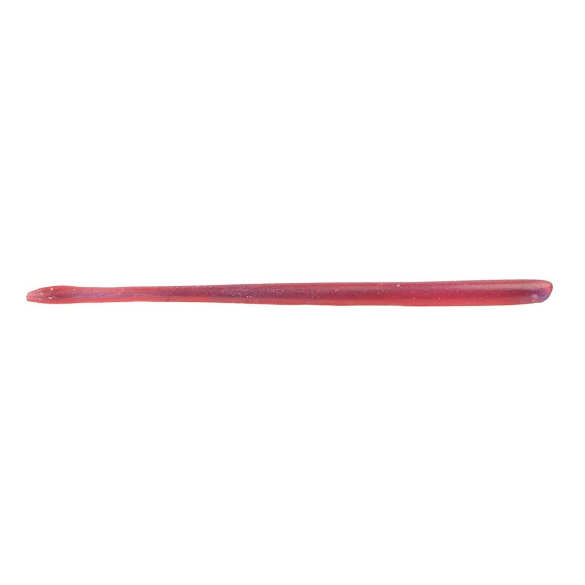 Berkley Lab Series Finesse Worm - Morning Dawn Red Flake - 6″