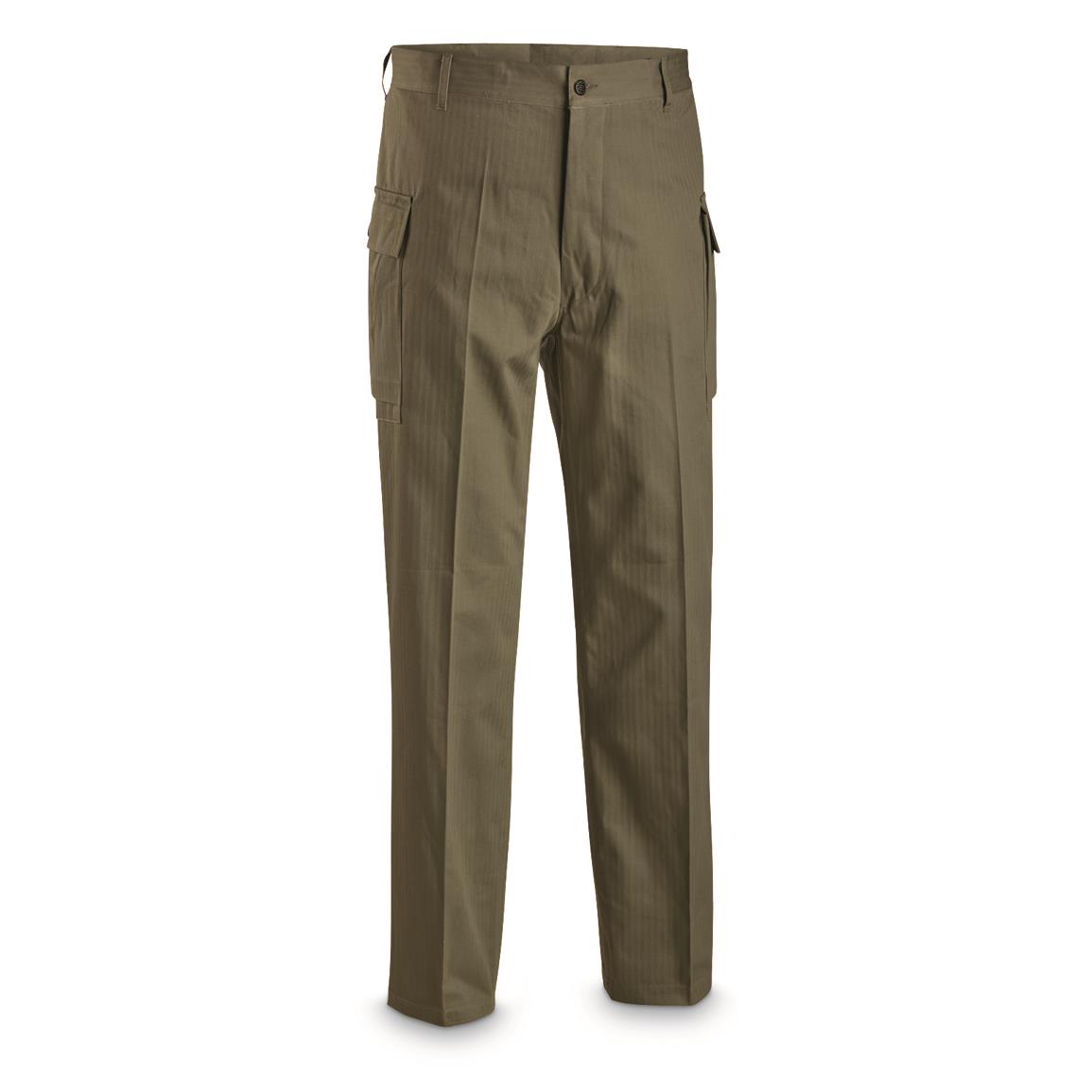 U.S. Military WWII HBT Pants, Reproduction - 75920, Reproduction ...