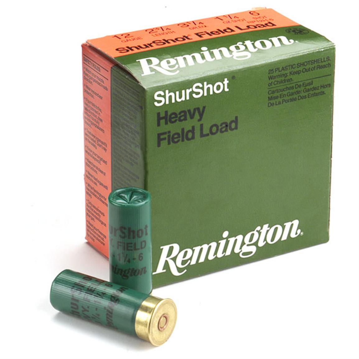 Remington Shurshot Heavy Field Loads 12 Gauge 2 3/4