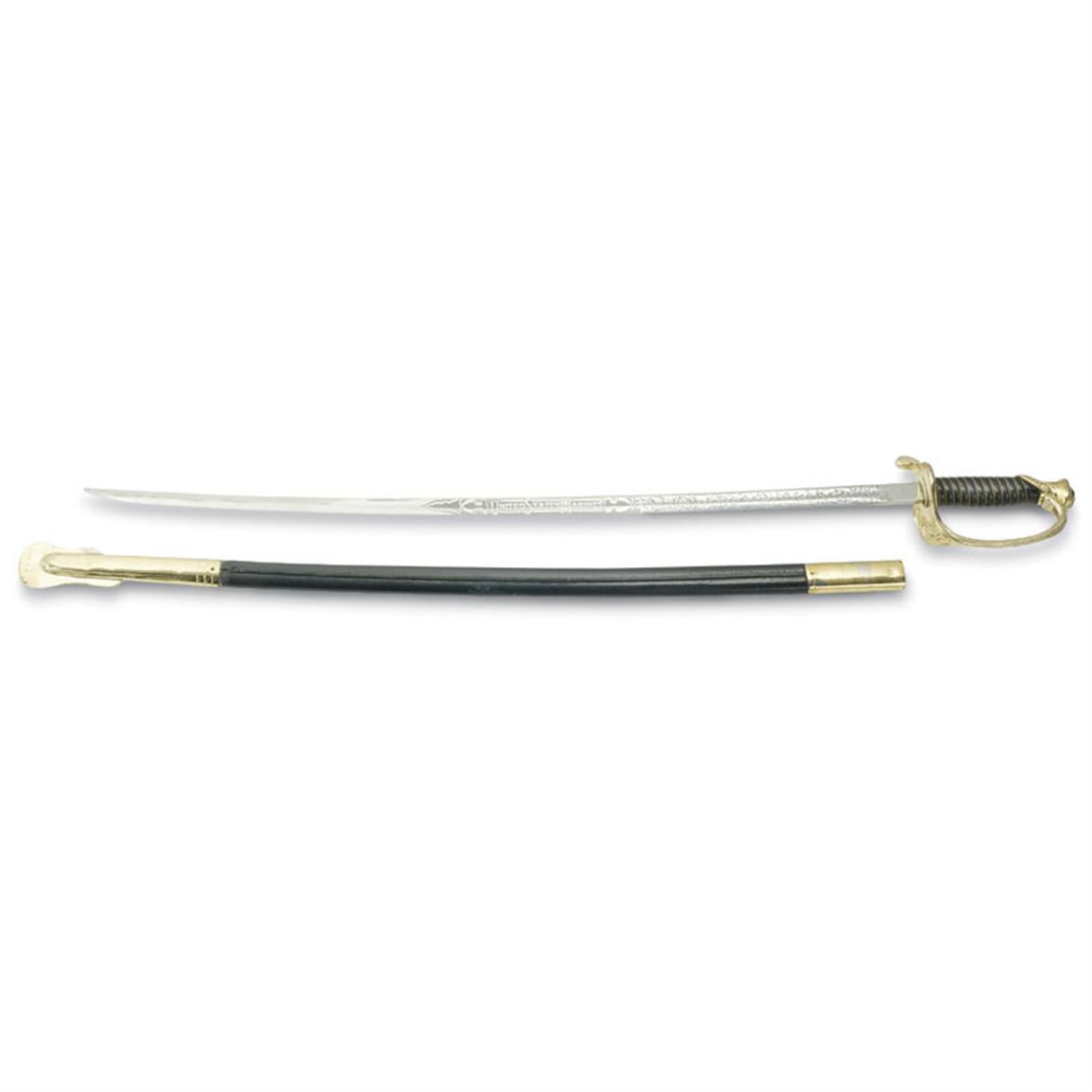 Used Original-issue USMC 1934 NCO Sword with Scabbard - 79855, at