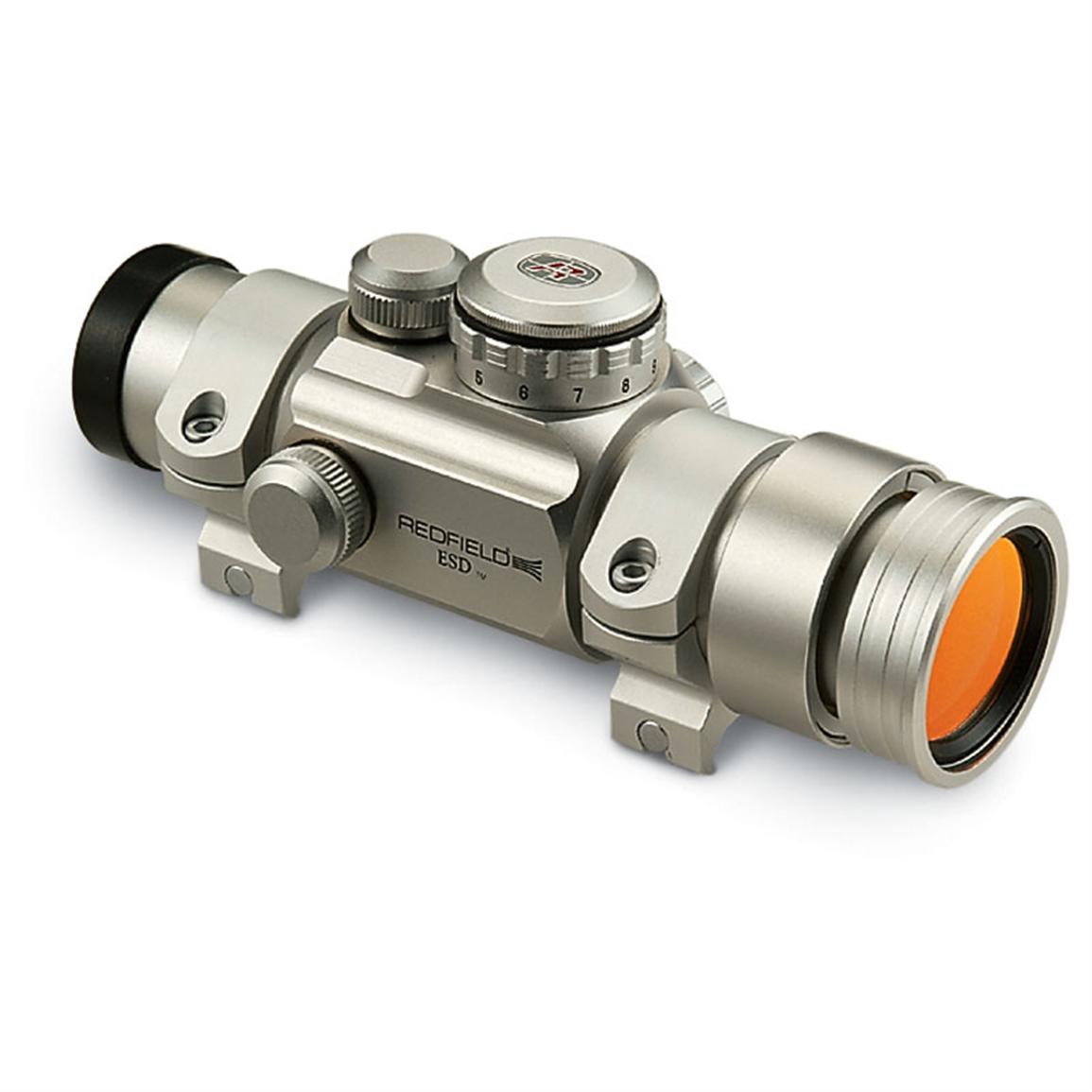 Redfield\u00ae Variable Red Dot Scope, Silver-tone - 80672, Red ...