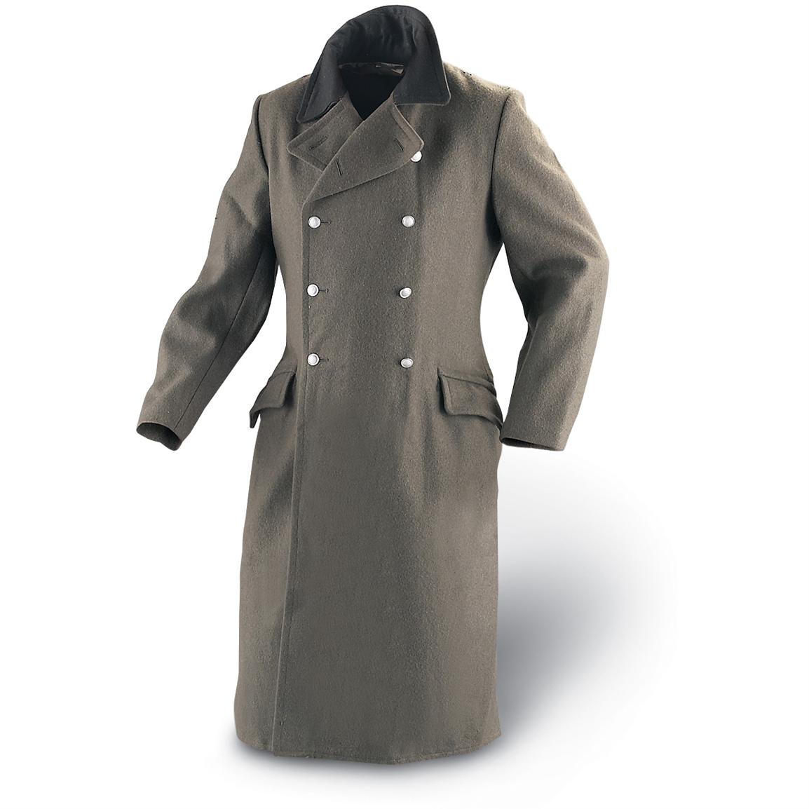 Used E. German Wool Coat - 81440, Insulated Military Jackets at ...