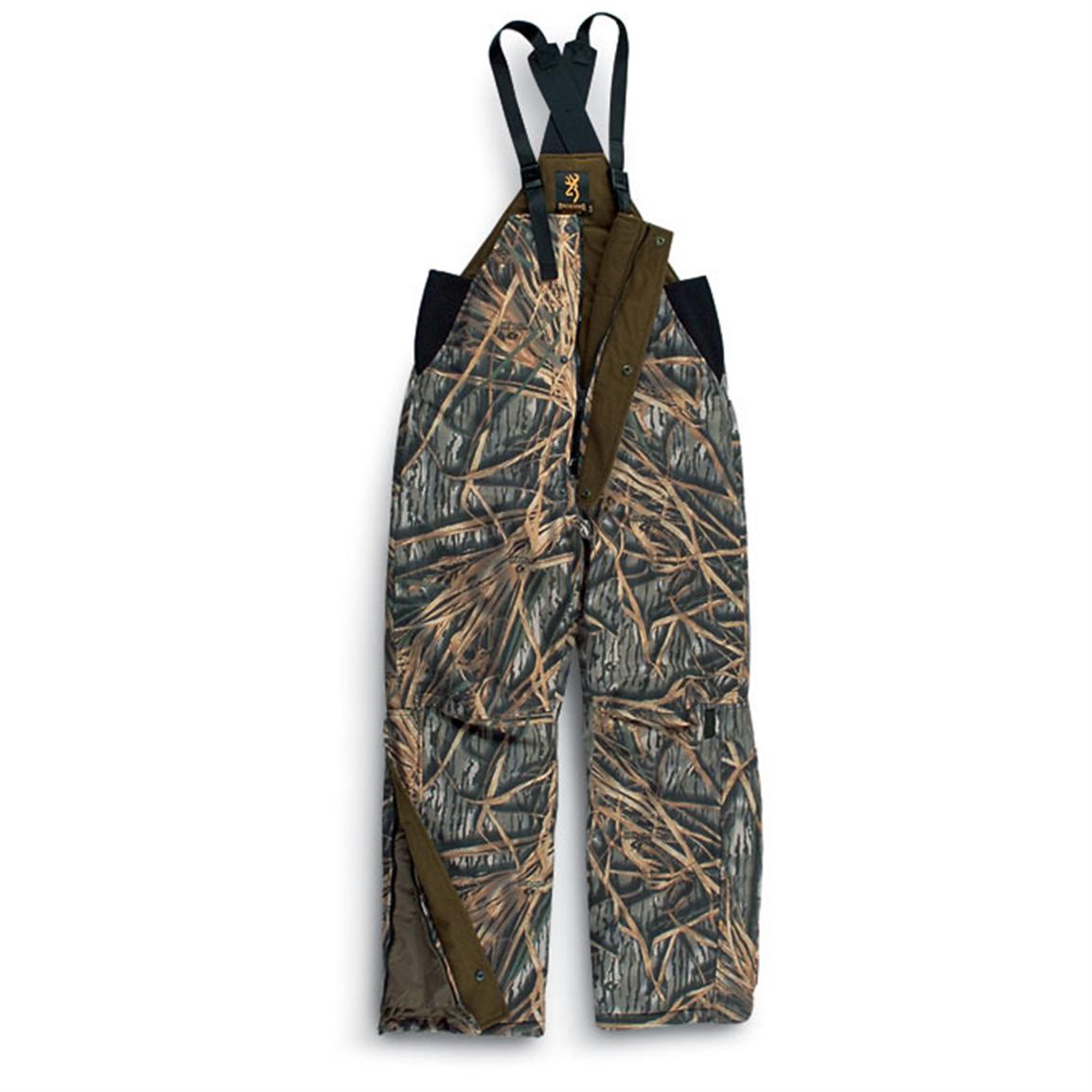 Browning® GORE-TEX® Insulated Bibs, Mossy Oak® Shadow Grass™ - 82227 