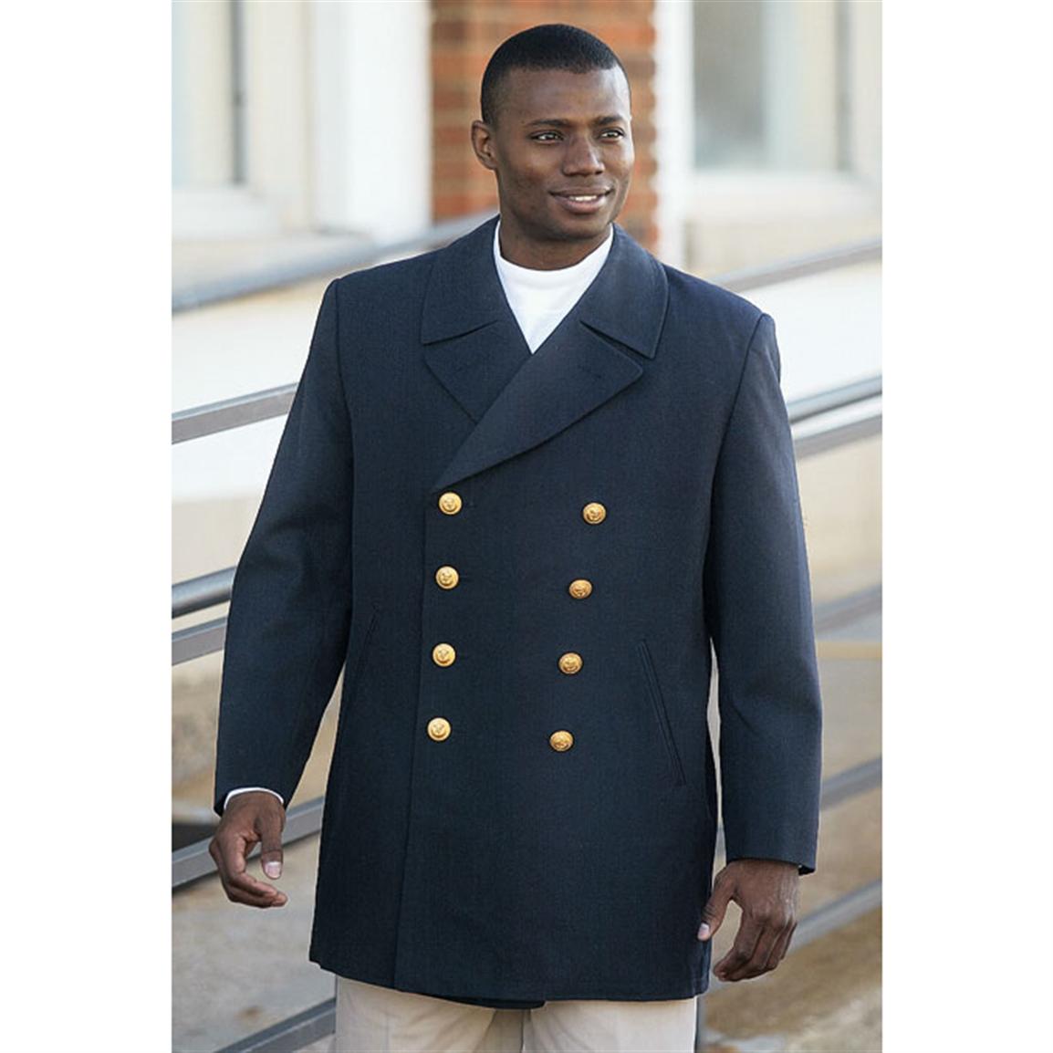 Navy Surplus Pea Coats For Men | Han Coats