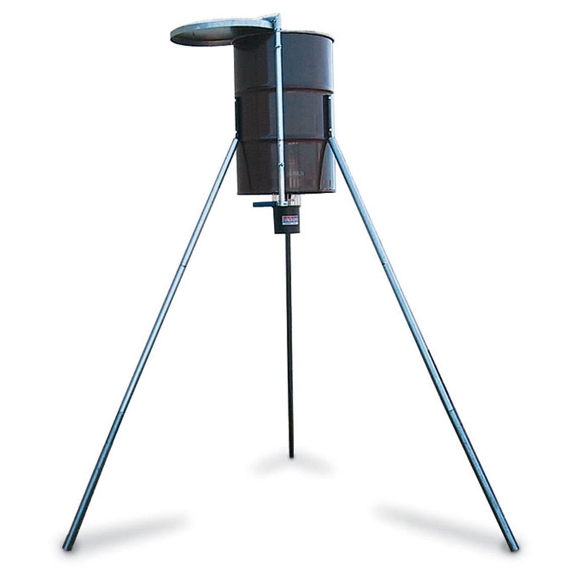 American Hunter 350 Lb Tripod Feeder 83901 Feeders At